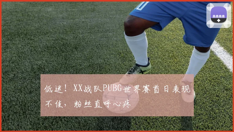 低迷!XX战队PUBG世界赛首日表现不佳,粉丝直呼心疼